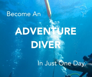Become an Adventure Diver in just one day.