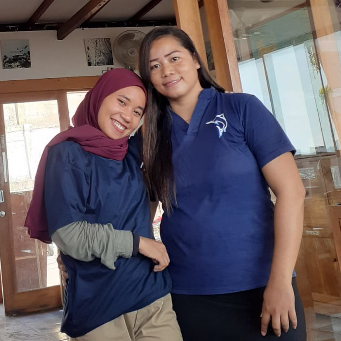 Mariama and Elli